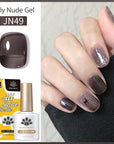 TikTok Metallic Panting Gel & Jelly Nude Gel Kit