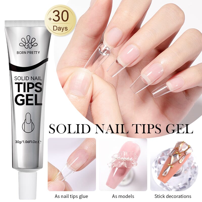 Solid Nail Tips Gel 30ml