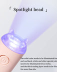 3W LED Nail Lamp 180MAH Type-c Rechargeable White