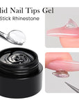 Clear Solid Nail Tips Gel 5ml