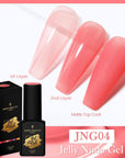 Jelly Nude Gel Polish 15ml