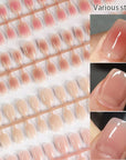 30pcs Full Cover Press on Nail Tips