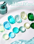 6 Colors Mint Manbo Gel Polish Set 10ml