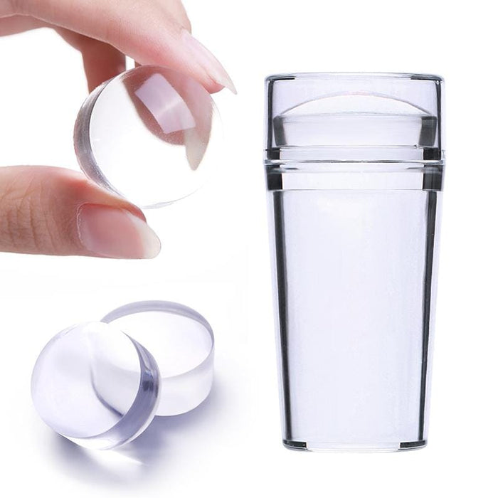 Clear Jelly Nail Stamper