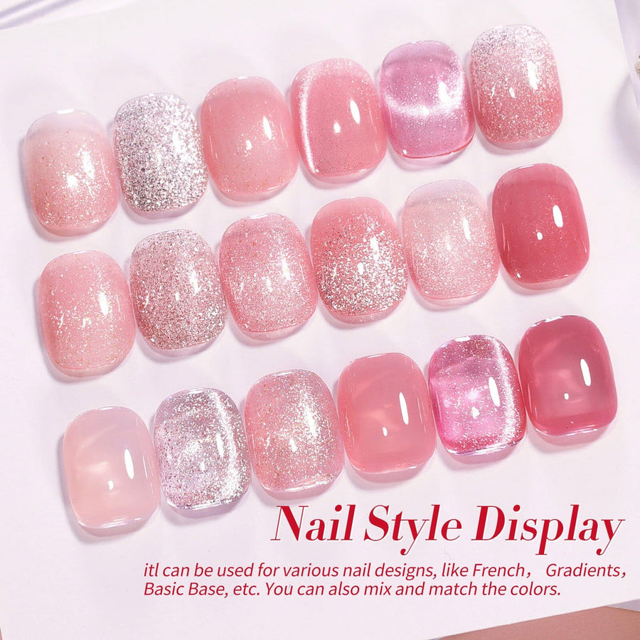 6 Colors Gel Polish Fantasy Rose Mixed Set 7ml