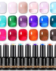 22 Colors Jelly Nude Gel Set 15ml