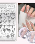 Nail Stamping Plate NECKLACE-N11