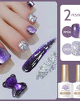 2pcs Gel Color Set 10ml