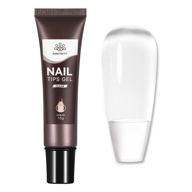 Clear Nail Tips Gel 15g