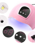 36W Pink UV LED Nail Lamp