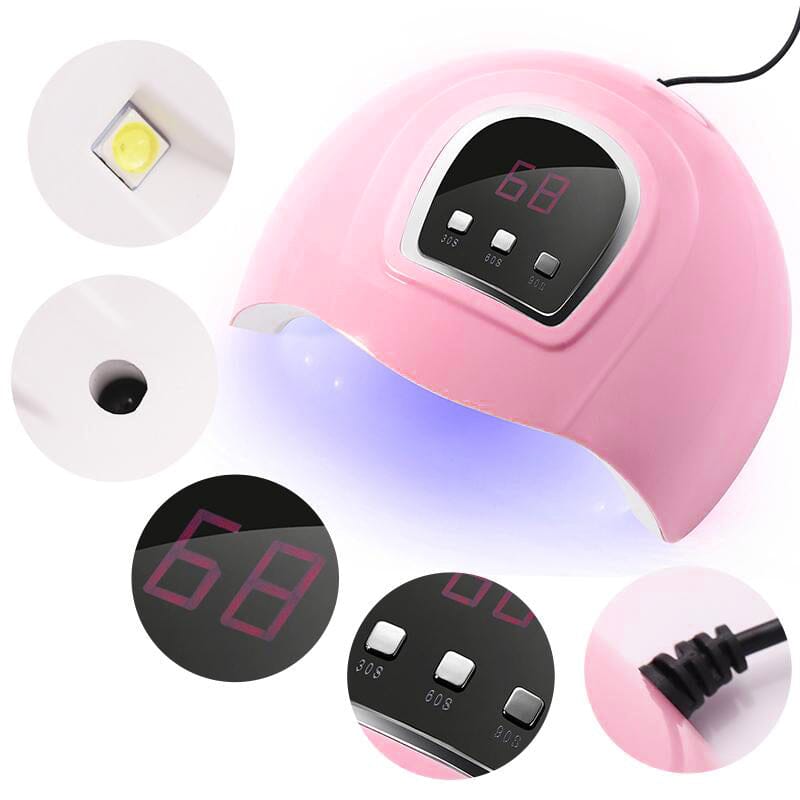 36W Pink UV LED Nail Lamp