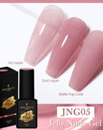 Jelly Nude Gel Polish 15ml