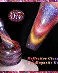 Reflective Glass Cat Magnetic Gel Polish 10ml