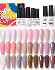 21pcs Gel Polish Set Modern Romance Collection 6ml