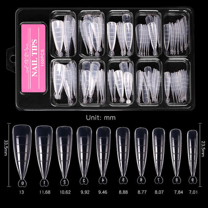 100pcs Extension Nail Molds