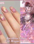 Rainbow Glass Cat Magnetic Gel Polish 10ml