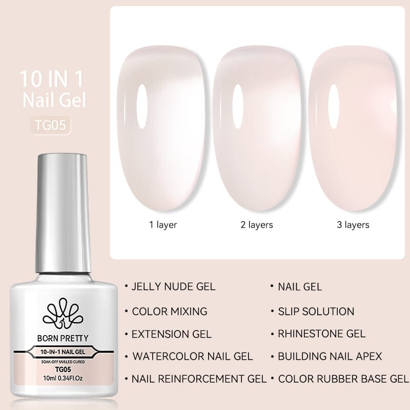 10 in 1 Nail Gel 10ml