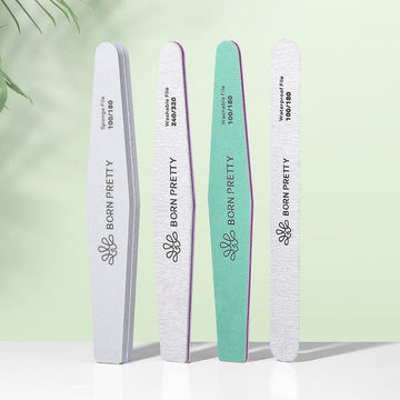 4pcs Washable Nail Files