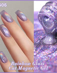 Rainbow Glass Cat Magnetic Gel Polish 10ml