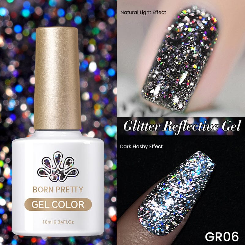 Glitter Reflective Gel Polish 10ml