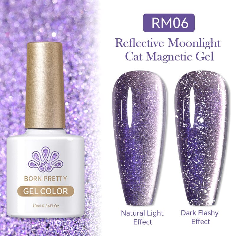 Reflective Moonlight Cat Magnetic Gel 10ml