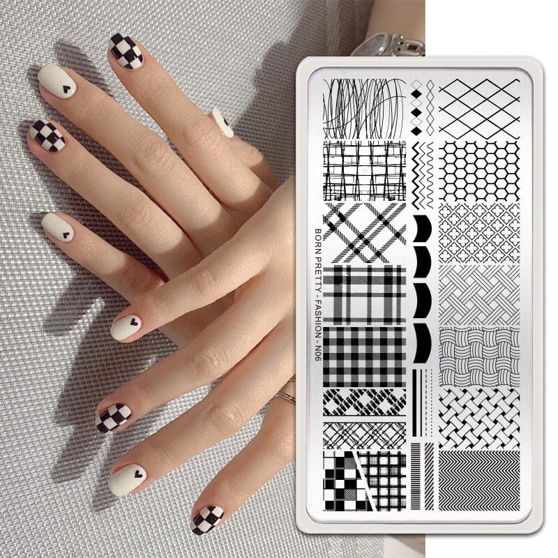 Nail Art Stamping Plates