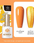 Gold Snowlight Cat Magnetic Gel 10ml