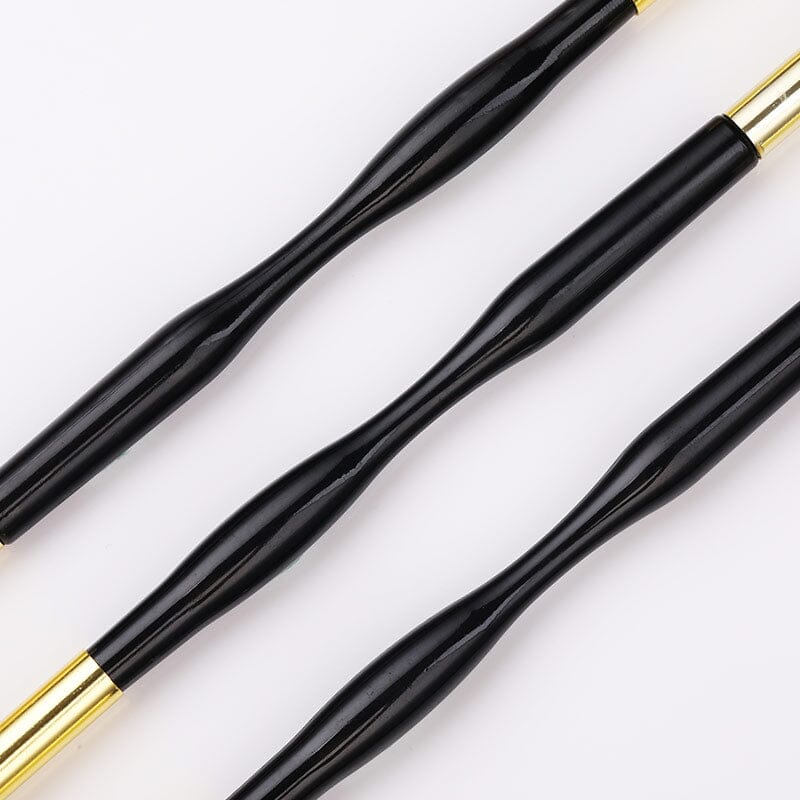 3pcs Double Head UV Gel Nail Brushes