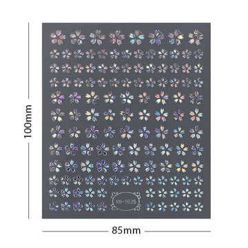 Flowers 3D Nail Sticker TH-1035