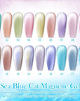 18 Colors Sea Blue Cat Magnetic Gel Set 10ml