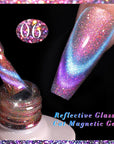 Reflective Glass Cat Magnetic Gel Polish 10ml