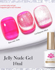 Super Shine Cat Magnetic Gel Jelly Nude Gel 10ml