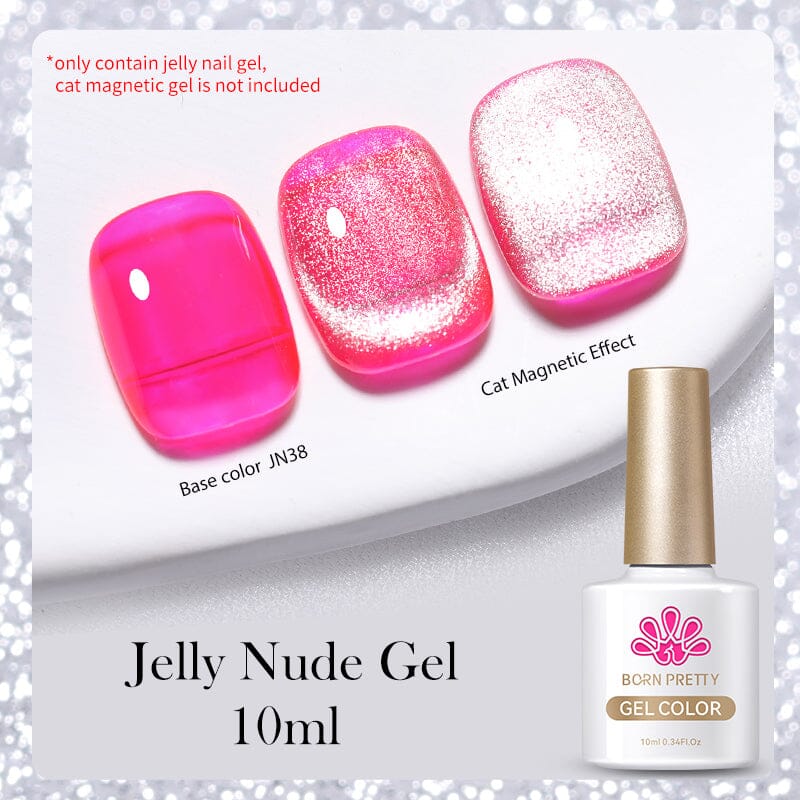 Super Shine Cat Magnetic Gel Jelly Nude Gel 10ml