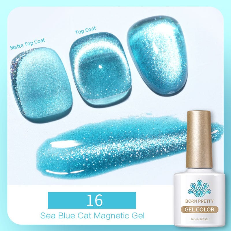 Sea Blue Cat Magnetic Gel 16 10ml