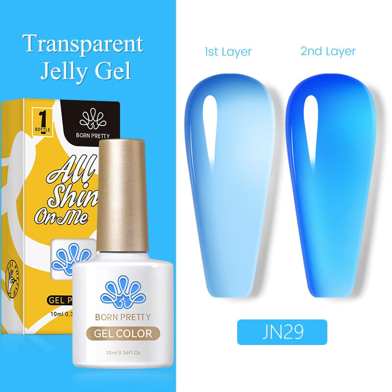 Green Blue Jelly Nude Gel 10ml