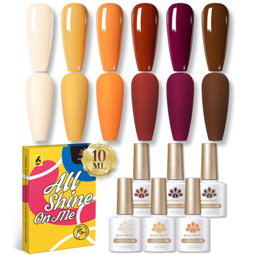 6 Colors Elk Maple Gel Polish Set 10ml