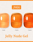 Glitter Nude Pink Jelly Nude Gel 10ml (JN51-JN74)