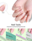 4pcs Washable Nail Files