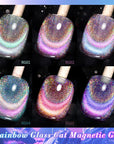 Rainbow Glass Cat Magnetic Gel Polish 10ml