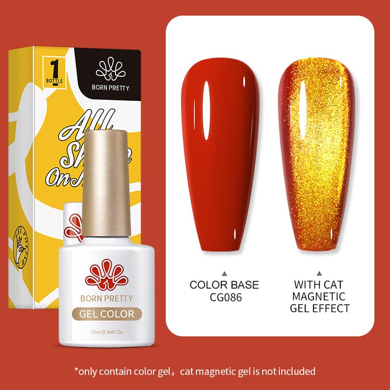 Gold Snowlight Cat Magnetic Gel 10ml