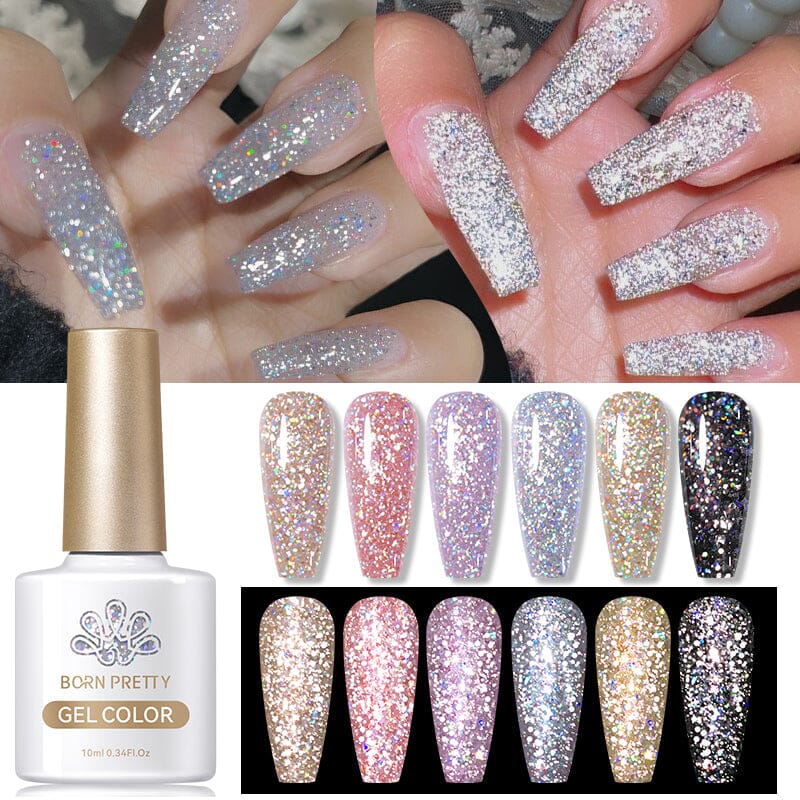 Glitter Reflective Gel Polish 10ml