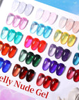 22 Colors Jelly Nude Gel Set 15ml