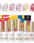 6 Colors Cat Magnetic Gel Polish Set 7ml