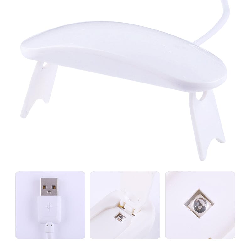 6W White UV/LED Lamp Nail Dryer