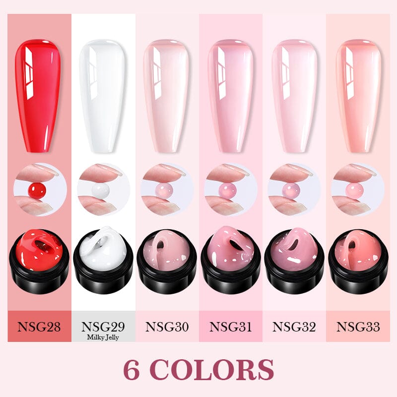 Jelly Non Stick Hand Extension Nail Gel 15ml