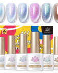 6 Colors Cat Magnetic Gel Polish Set 7ml