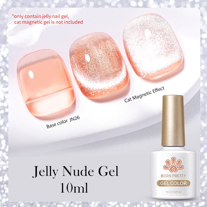 Super Shine Cat Magnetic Gel Jelly Nude Gel 10ml