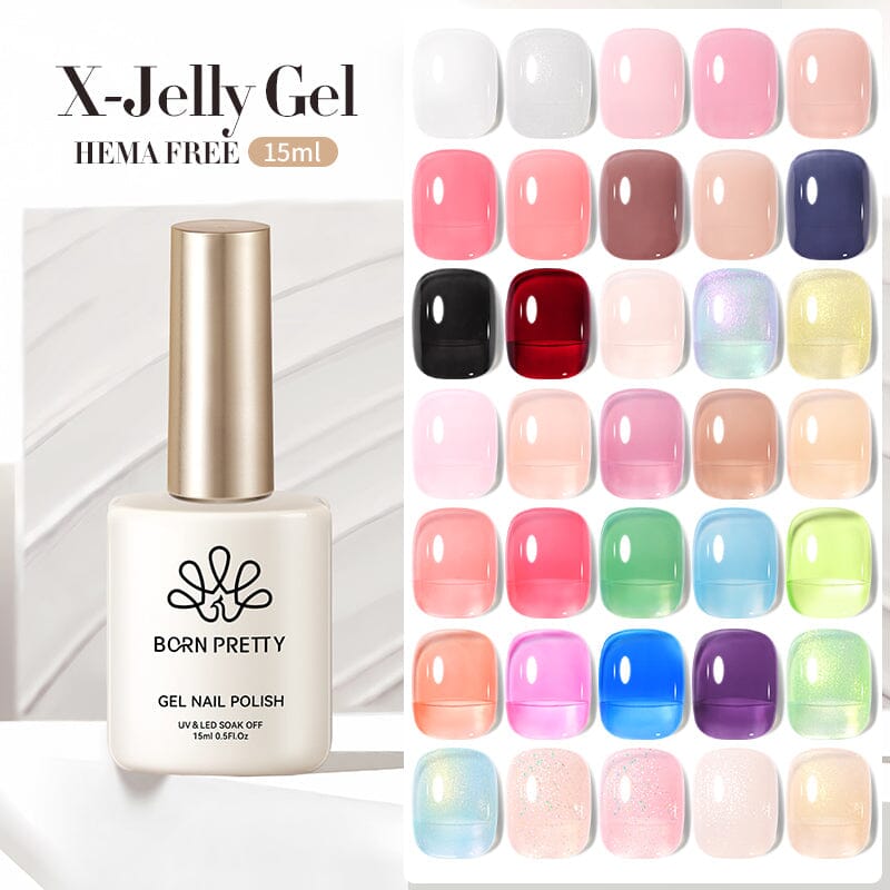 30 Colors Hema-Free Jelly Gel 15ml