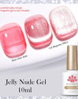 Super Shine Cat Magnetic Gel Jelly Nude Gel 10ml