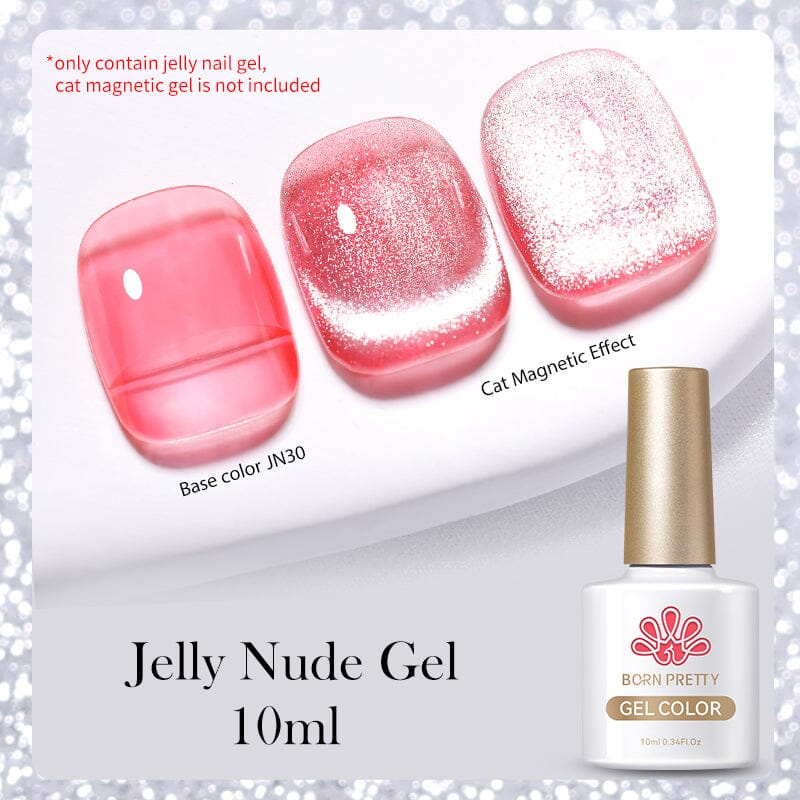 Super Shine Cat Magnetic Gel Jelly Nude Gel 10ml